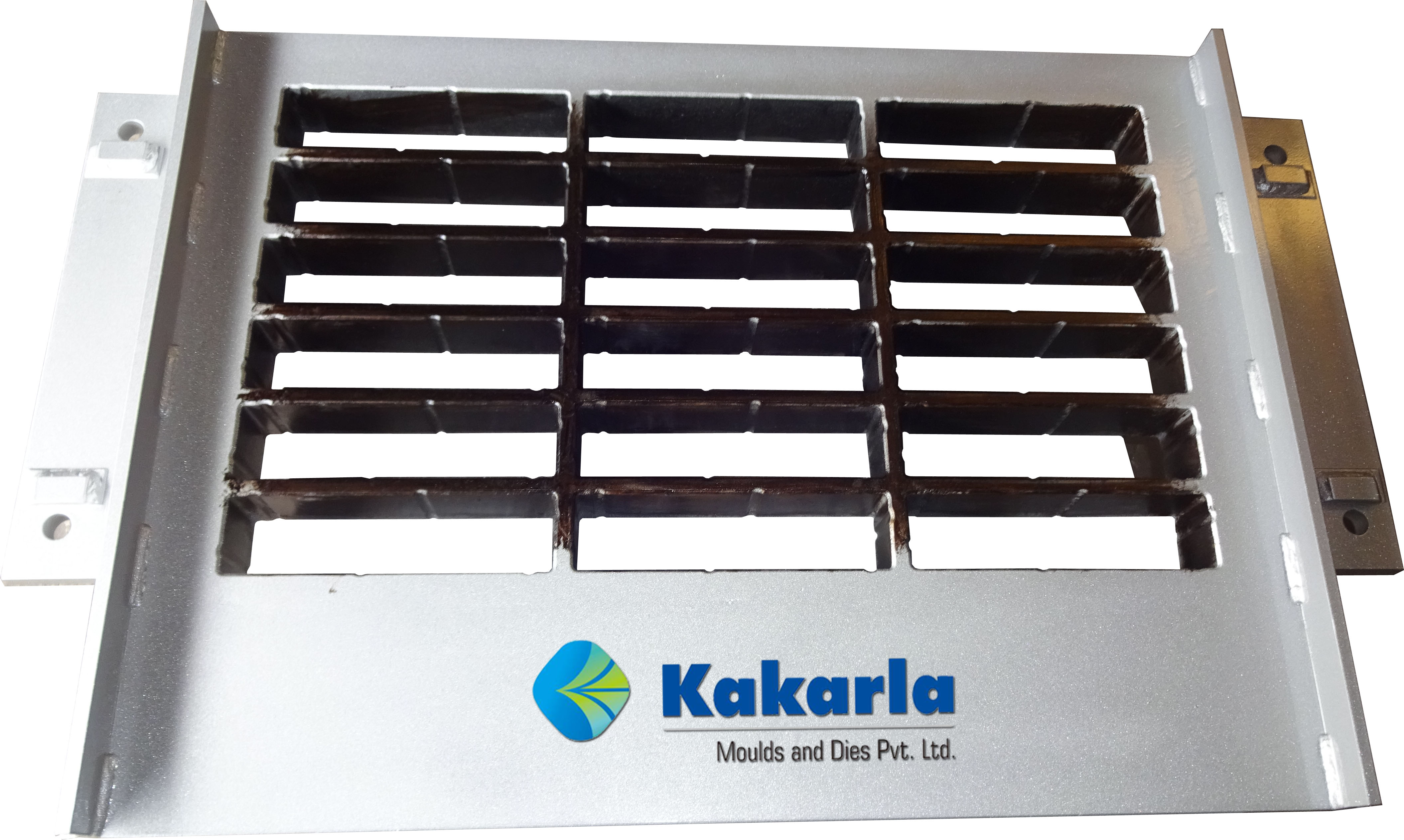 18 Cavity Rectangular Paver Grid - Forest Press Machine