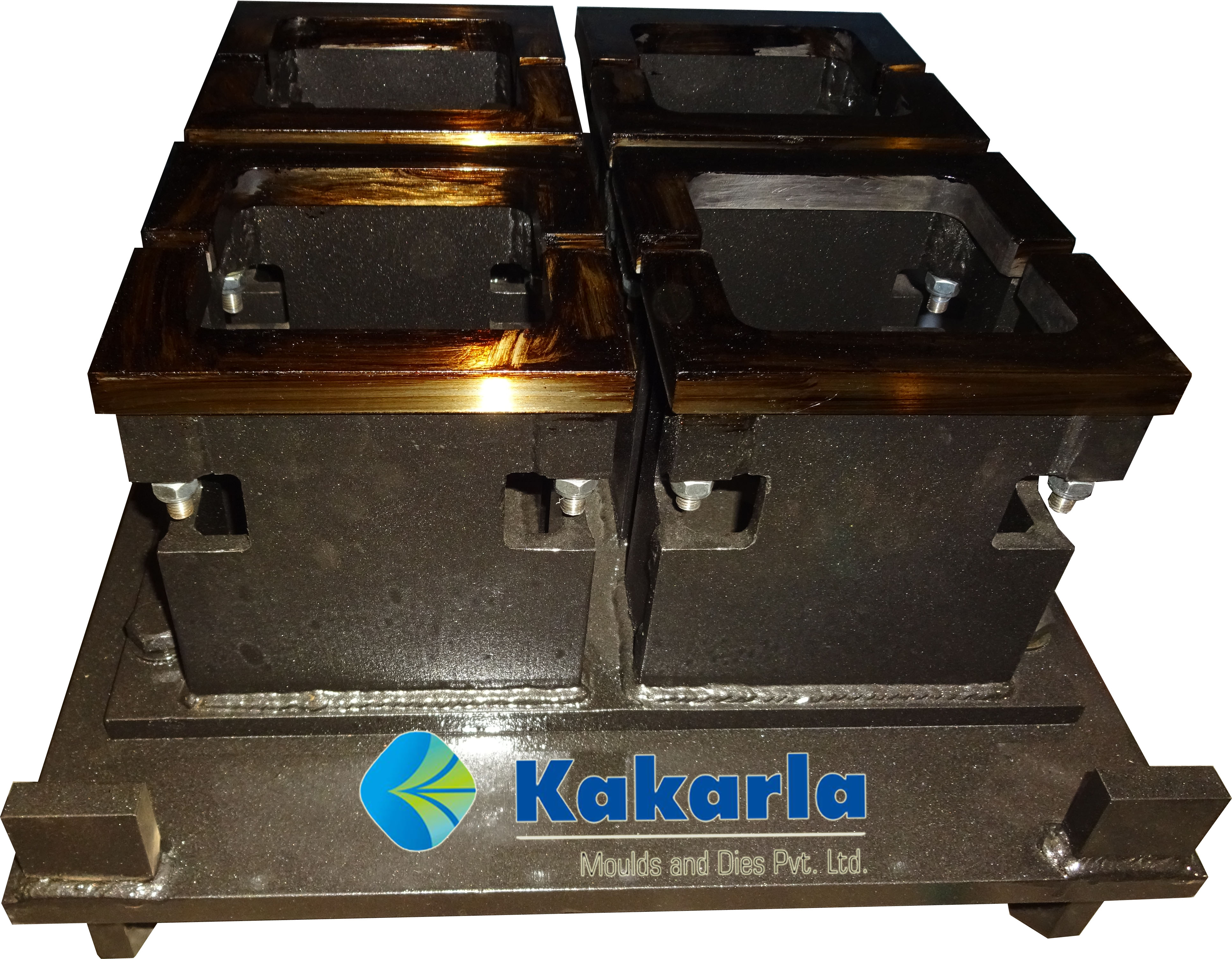 4 Cavity Hollow Block Top Mould - Metcon Machine