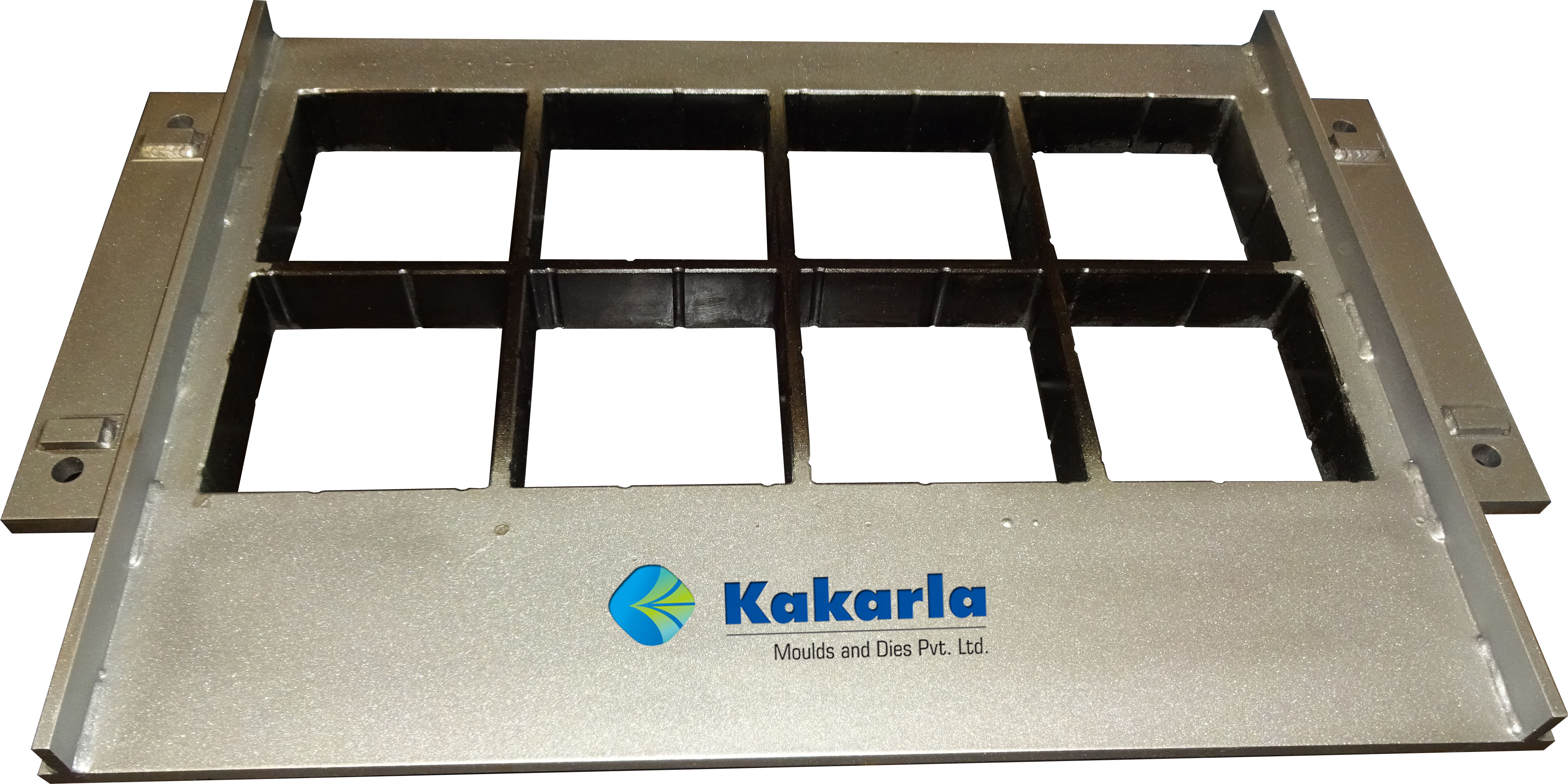 8 Cavity Square Bottom Grid - Forest Press Machine