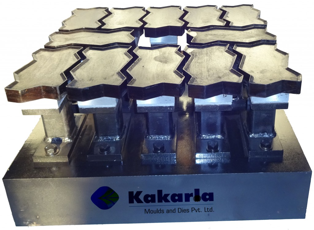 12 Cavity Uni Paver Top Mould - Pakona SPM26