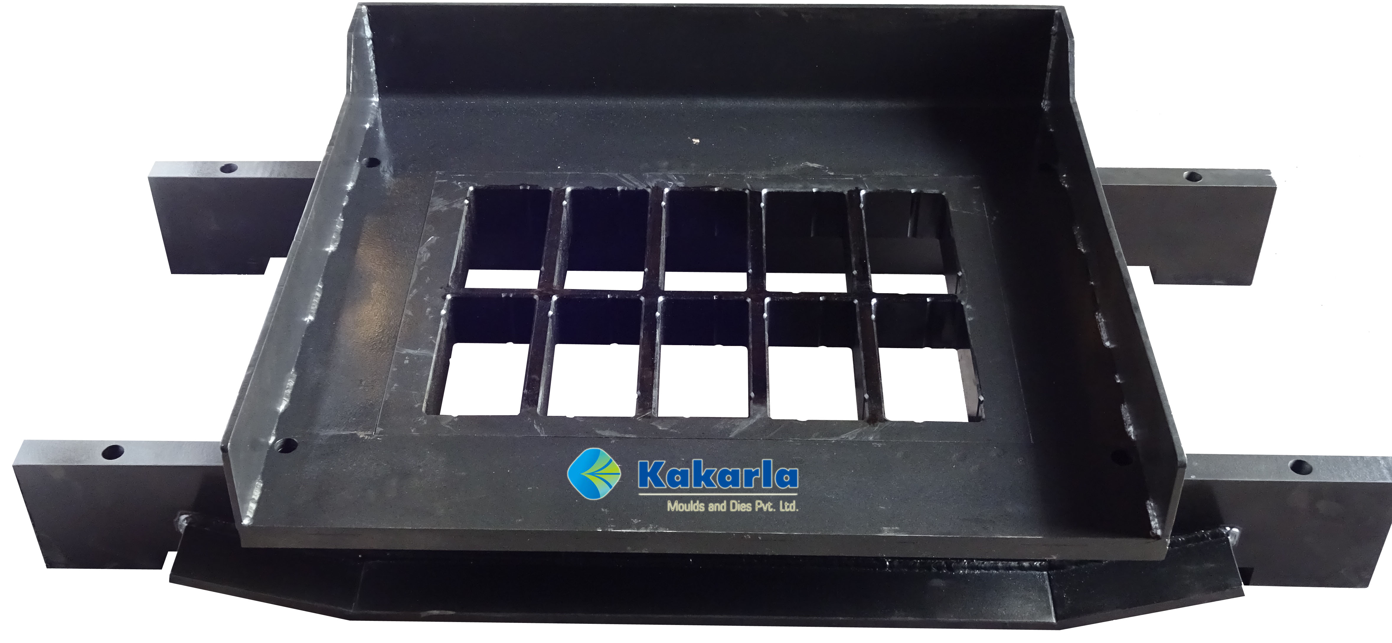 10 Cavity Rectangular Paver Grid (L200 x W100 x H60) -Besser Machine