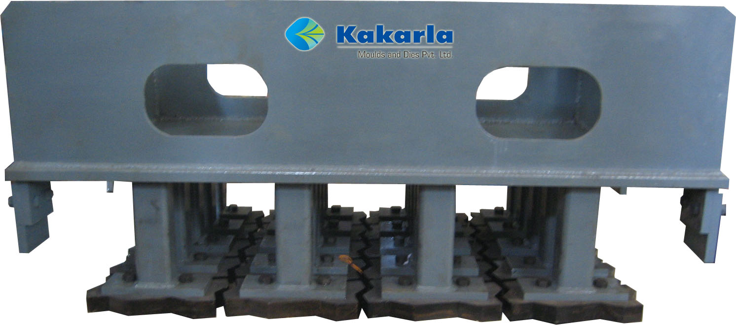 20 Cavity Uni Paver (L225 x W112.5 x H80) Top Mould - Hess Machine