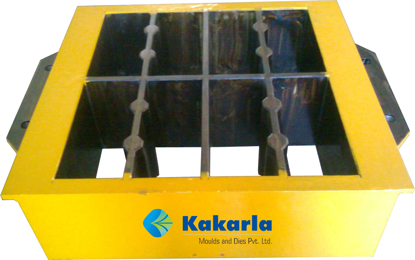 8 Cavity FlyAsh 2 Groove Grid (L230 x W150 x H100) - Pakona Machine